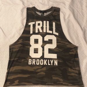Muscle camo shirt